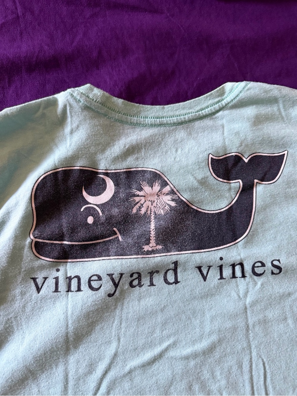 Vineyard Vines light blue tee